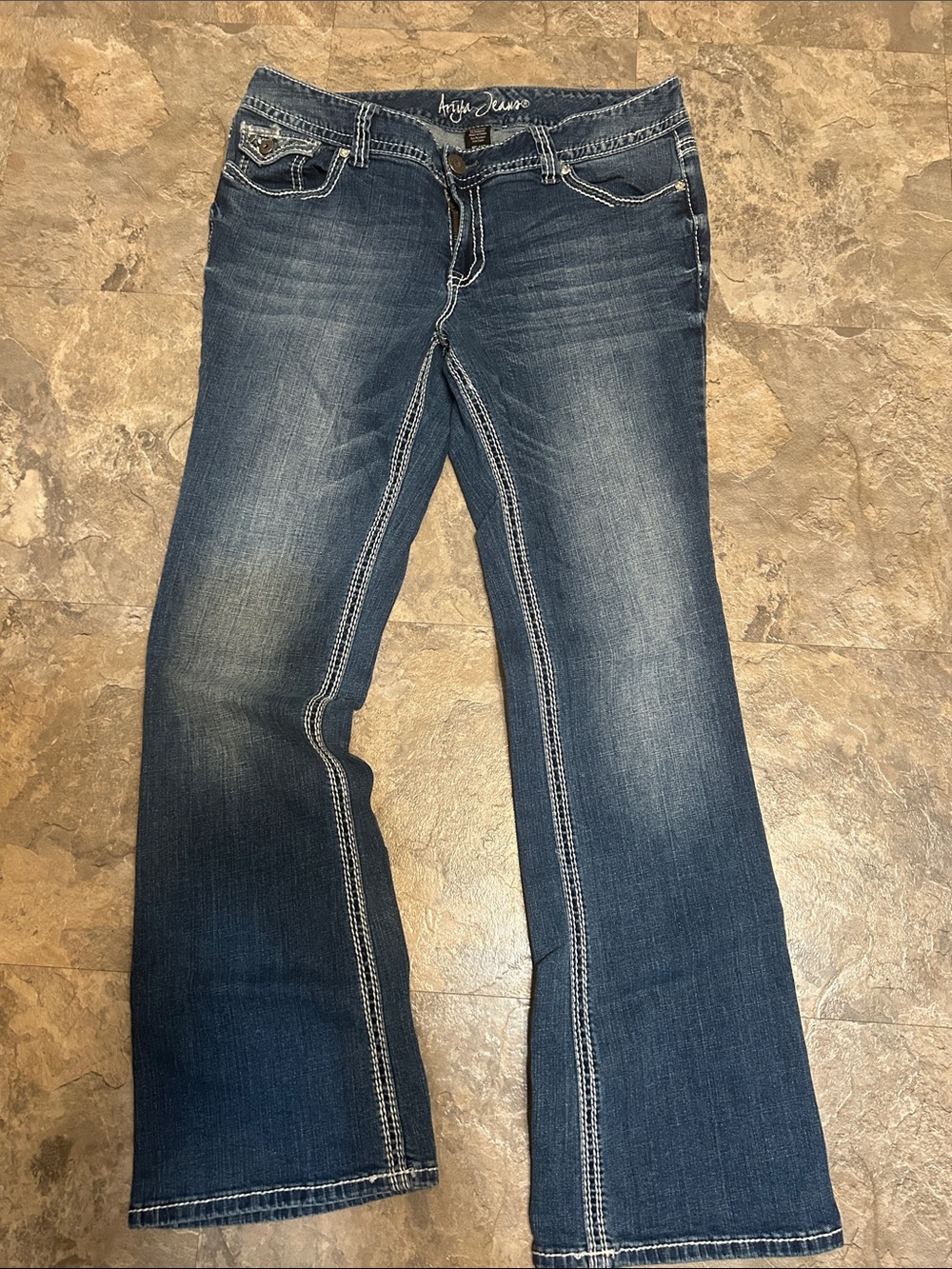 Ariya Women's Medium Blue Bootcut Jeans